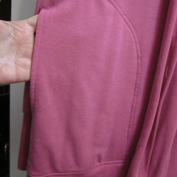 Tek Gear Berry Pink Knit Cardigan Sz L - Picture 5 of 8